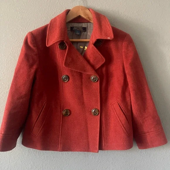 Anthropologie‎ Millard Fillmore Double-Breasted Wool Jacket - Picture 5 of 7